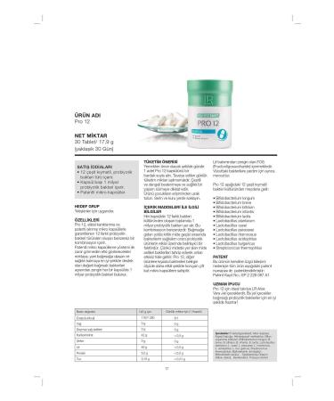 LR Lifetakt Pro 12 Probiotic 30 Capsules - Buy Online on GoSupps.com