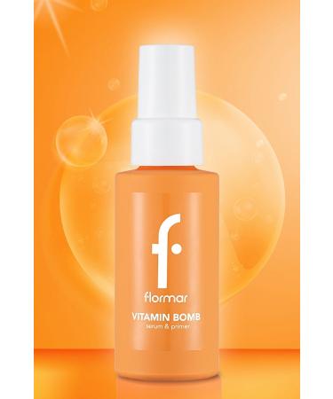 Flormar Moisture and Shine Vitamin Serum-Makeup Base - Vitamin Bomb Serum&Primer - 000 - 8682536046305 - Buy Online on GoSupps.com