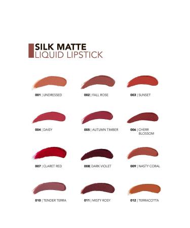 Flormar Velvet Texture Liquid Matte Lipstick - Silk Matte Liquid Lipstick - 010 TENDER TERRA - 8690604505371 - Buy Online on GoSupps.com