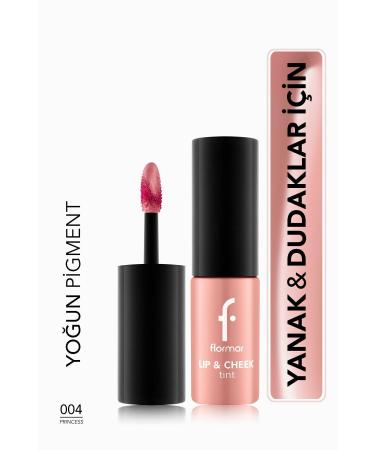 Flormar Long-Lasting Gel Tint (BEIGE/BROWN) - Lip & Cheek Tint - 004 Princess - 8682536066914