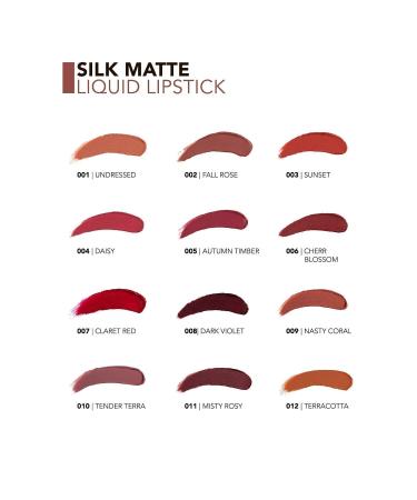 Flormar Velvet Texture Liquid Matte Lipstick - Silk Matte Liquid Lipstick - 002 FALL ROSE - 8690604397280 - Buy Online on GoSupps.com