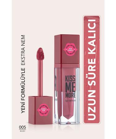 Flormar Long Lasting Matte Lipstick - Kiss Me More-005 Blush-8682536040662