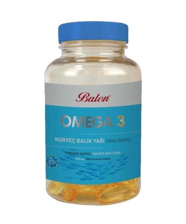 Balen Omega 3 Norwegian Fish Oil 1380 Mg 200 Capsule Form