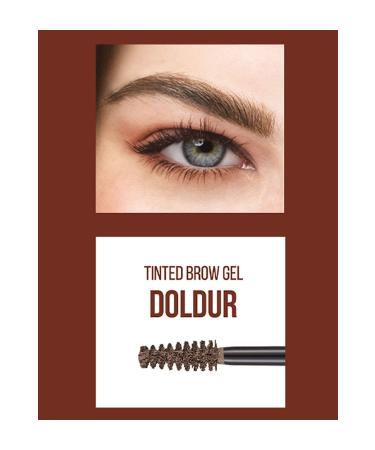 Flormar Eyebrow Mascara and Eyebrow Shadow - Tinted Brow Gel 003 Brown 32000138-003 - Buy Online on GoSupps.com