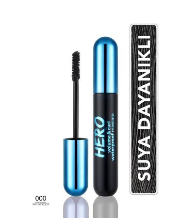 Flormar Curl and Volume Mascara Waterproof (BLACK)-hero Volume & Curl Mascara-8682536063050