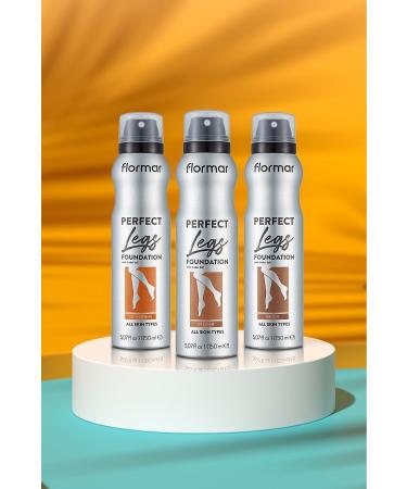 Flormar Tone Equalizing Leg Foundation (warm Undertone) - Perfect Legs Foundation -002 Medium -8690604200689 - Buy Online on GoSupps.com