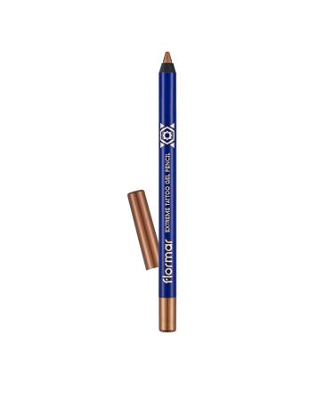 Flormar Waterproof Shimmer Gel Eye Pencil - Glamor Eyes Gel Pencil -007 Gold Storm- - Buy Online on GoSupps.com