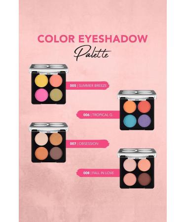 Flormar Matte & Shiny Eyeshadow Palette - Color Eyeshadow Palette - 003 Bronze Goddess - 8682536051170 - Buy Online on GoSupps.com