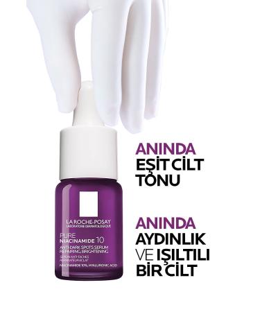 La Roche Posay Pure Niacinamide 10 Anti-Dark Spot Serum 10ml Meet Size - Buy Online on GoSupps.com