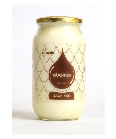 ABAMOR CLARIFIED BUTTER Clarified Butter 900 gr (Geographically Indicated Sheep Pure Butter Ghee Lactose-free Pure Butter) - Buy Online on GoSupps.com
