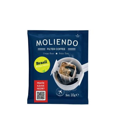 Moliendo Brasil Bossa Nova Practical Filter Coffee 10x10 G. - Buy Online on GoSupps.com