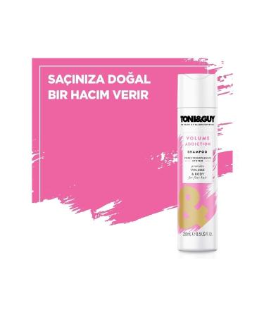 Toni Guy Volumizing Shampoo for Fine Hair 250 ml - Buy Online on GoSupps.com