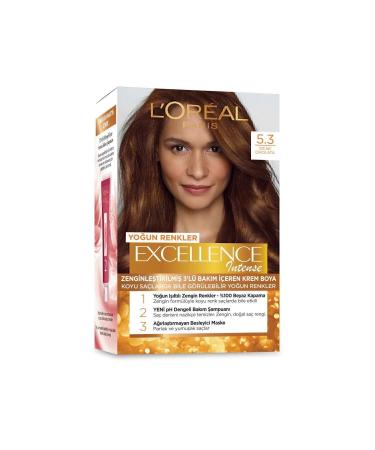 L'Oreal Paris L'or al Paris Excellence Intense Hot Chocolate Hair Dye 5.3 - Buy Online on GoSupps.com