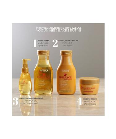 3M Beaver Marula Oil Hair Mask Marula Oil Hair Care Mask 250 ml - Buy Online on GoSupps.com