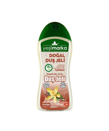 ye ilmarka Natural Shower Gel Vanilla Organic Aloe Vera Content Vegan and Sulfate-Free Perfume-Free