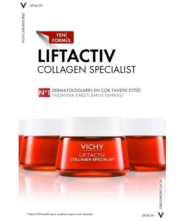Vichy Liftactiv Collagen Specialist Anti-Aging Care Cream 50 ml - Buy Online on GoSupps.com