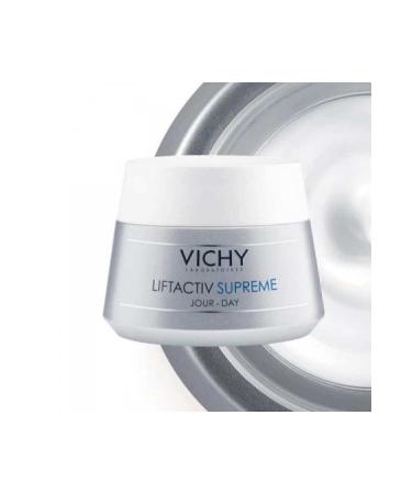 Vichy Liftactiv Supreme Anti-Aging Line Care Dry Skin Moisturizing Cream 50ml - Buy Online on GoSupps.com