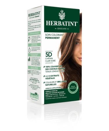 Herbatint Hair Dye - Light Golden Chestnut 5D Gold Light Brown 150 ml 8016744500128 - Buy Online on GoSupps.com