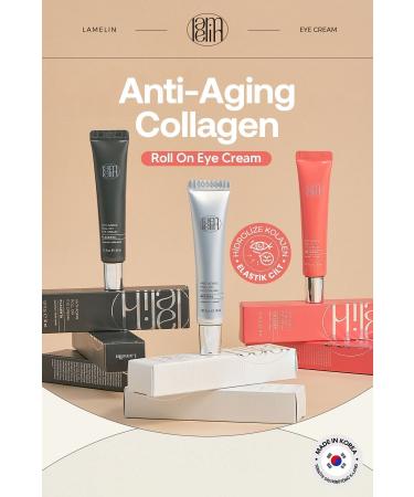 Lamelin Anti-Aging 3-Pack Massage Head Collagen Eye Cream Lamelin Roll On Collagen Eye Cream - Buy Online on GoSupps.com