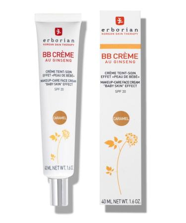 erborian BB Cr me Au Ginseng - Baby Skin Effect Makeup-Care Face CreamSPF20+ 40 Ml