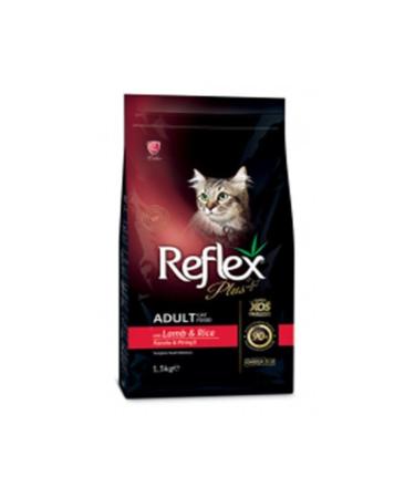 Reflex Plus Adult Cat Food Lamb and Rice 1.5 Kg