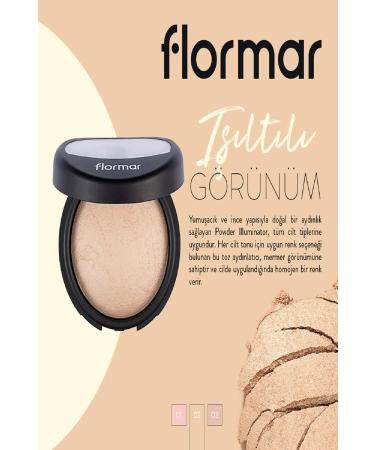 Flormar Intense Pigmented Illuminator - Illuminating Powder 002 MIDNIGHT STAR