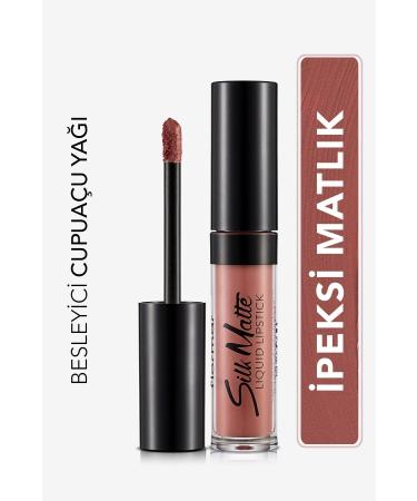 Flormar Velvet Texture Liquid Matte Lipstick - Silk Matte Liquid Lipstick - 002 FALL ROSE - 8690604397280