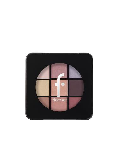 Flormar Matte & Shiny Creamy Eyeshadow Palette - Eye Shadow Palette - 001 Fallen Angel- 8682536048439 - Buy Online on GoSupps.com