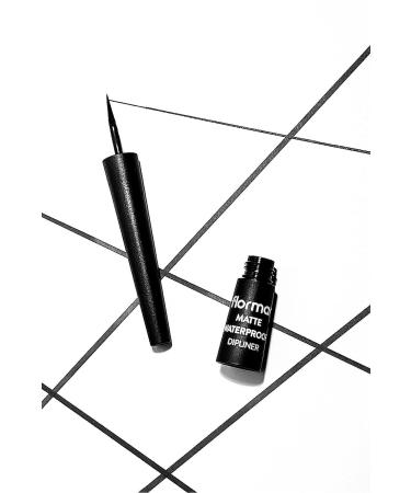 Flormar Waterproof Matte Dipliner (BLACK) - Waterproof Dipliner - 001 Black - 8690604536481 - Buy Online on GoSupps.com
