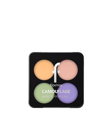 Flormar Cream Concealer Palette (4 COLORS) - Camouflage Palette Concealer - 000 Multi Color - 8682536053815 - Buy Online on GoSupps.com