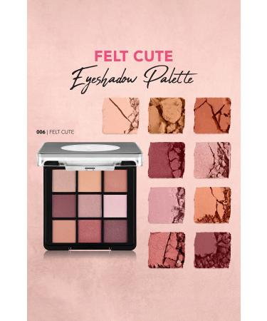 Flormar Matte & Shiny Creamy Eyeshadow Palette - Eye Shadow Palette - 006 Felt Cute - 8682536048484 - Buy Online on GoSupps.com