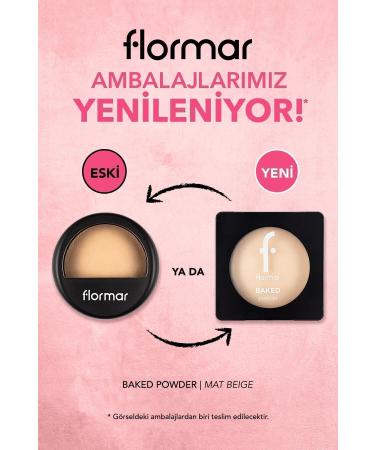 Flormar Intense Pigment Baked Matte Powder (COLD UNDERTONE) - Baked Powder - 030 Matte Beige - 8682536053570 - Buy Online on GoSupps.com