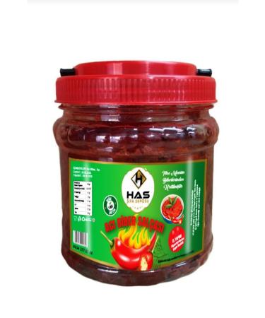Has Healing Depot Gaziantep Sun Dried Handmade Hot Pepper Paste 1 kg