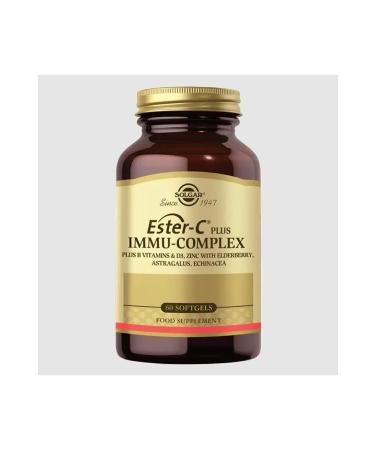 Solgar Ester-c Plus Immu-complex 60 Softgels
