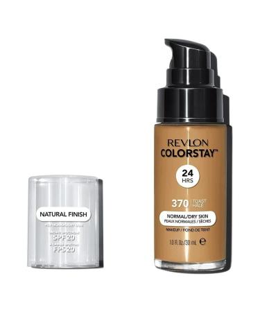 Revlon Colorstay Water Based Foundation Normal to Dry Skin SPF 20 - 370 Toast - Buy Online on GoSupps.com
