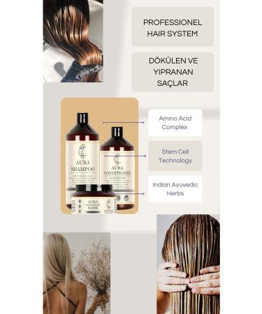 Aura SHAMPOO-HAIR CARE CREAM-MASK - Buy Online on GoSupps.com