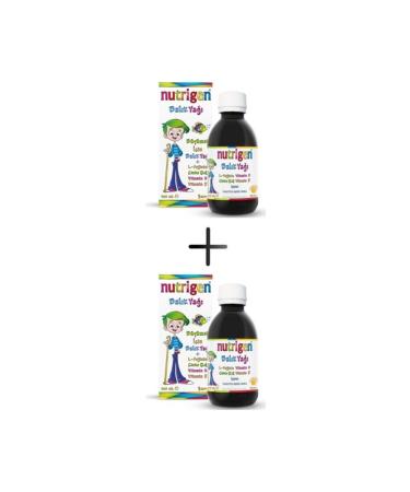 Nutrigen Fish Oil Syrup 200 Ml*2 (2-PIECE DEAL PACK)
