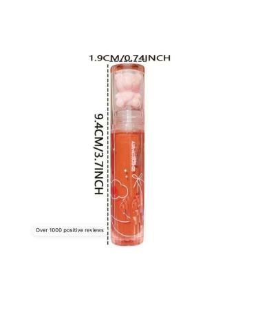 sensory party Lip Glaze Lovely Bear Design Jelly-Textured Lip Gloss With Mirror-Like - Buy Online on GoSupps.com