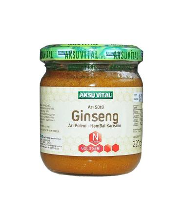 Astra Market Royal Jelly Ginseng Pollen Honey Mix 220 gr