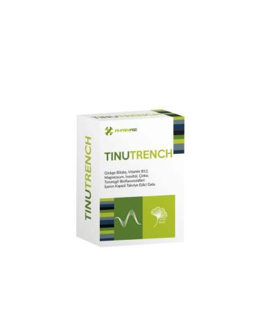 ARE Tinutrench Capsule Food Supplement Containing Ginkgo Biloba Inositol Citrus Bioflavonoids