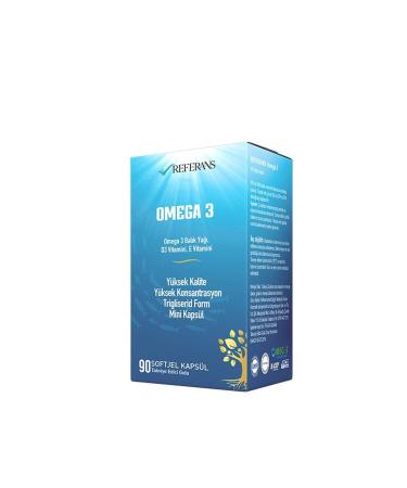 Reference Nutra Reference Omega 3 De Vitamin 90 Capsules