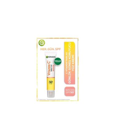 Garnier Daily Sunscreen Fluid Face Cream Luminous Texture