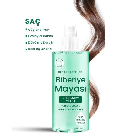 PROCSIN Rosemary Yeast (Water + Oil) High Quality Strengthening Hair Tonic Natural and Pure 200 ML - Buy Online on GoSupps.com