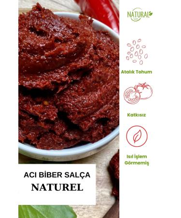 Trend Loca Hatay Hot Pepper Paste Sun Dried Hot Pepper Paste 3 Kg New Season - Buy Online on GoSupps.com