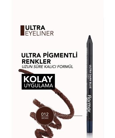 Flormar Brown Eye Pencil Ultra Eyeliner No: 012 - Buy Online on GoSupps.com