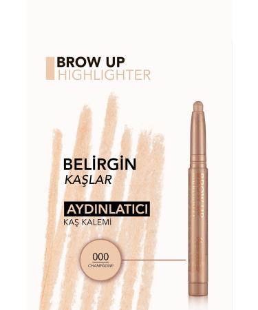 Flormar Lift-Up Highlighter Eyebrow Pencil Pale Brown -brow Up Highlighter Pencil-000 Champagne-8690604622269 - Buy Online on GoSupps.com