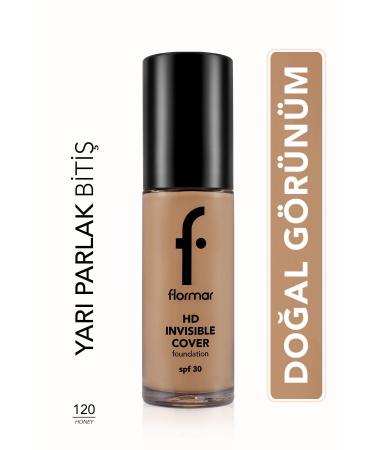 Flormar Foundation Invisible Cover HD Foundation No: 110