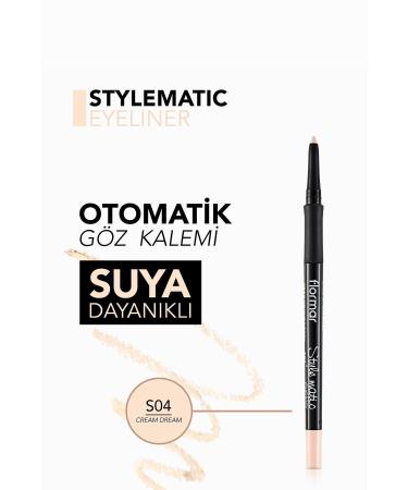 Flormar Lift Matte Eyeliner (Skin) - Stylematic Eyeliner - S04 Cream Dream - 8690604190515 - Buy Online on GoSupps.com