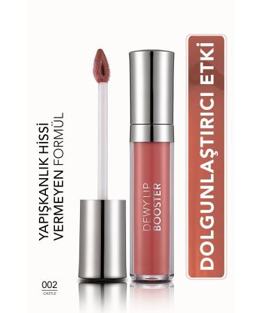 Flormar Plumping Lip Gloss (TEN) - Dewy Lip Booster - 002 Castle - 8690604619047