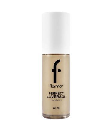 Flormar Perfect Coverage Intensive Concealer Water Based Foundation (YELLOW UNDERTONE) -102 Soft Beige -8682536058162 - Buy Online on GoSupps.com